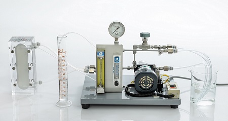 Flat membrane cross-flow tester