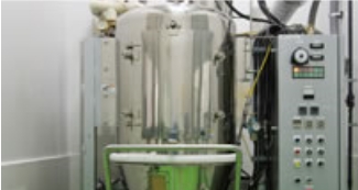 Ion-exchange resin dryers
