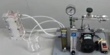 Flat membrane cross-flow tester